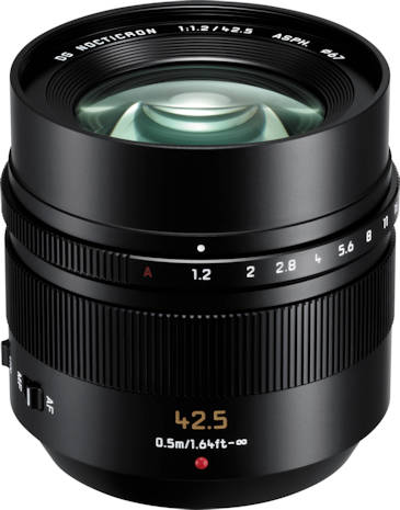  Panasonic Leica DG Nocticron 42.5mm f/1.2 ASPH (Power OIS) 