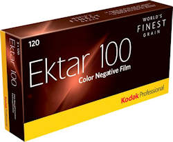  Ektar 100, pack of 5 rolls of 120 film 