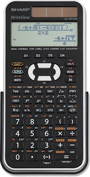  Sharp EL-W516x calculator 