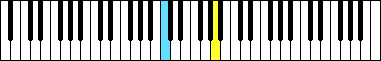  64-key keyboard 