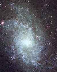  The Pinwheel Galaxy in Triangulum 
 (M33 or NGC 598) may contain 
 about 40 000 000 000 stars.