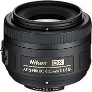  Nikon 35mm f/1.8G AF-S DX 