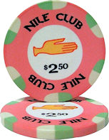  Snapper chip ($2.50) in the Nile Club line (ceramic).