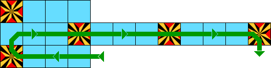  Royal Game of Ur 
 (Egyptian Layout) 