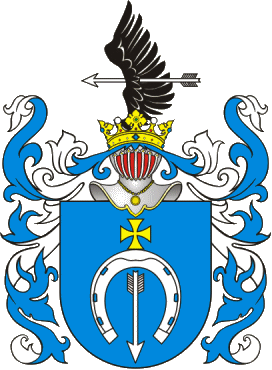  Coat-of-arms of Madame Curie 
 Arms of the Dolega Clan, depicted by Tadeusz Gajl 