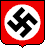  Third Reich (German Nazi Party) 
 Gules, on a plate a fylfot in saltire Sable 