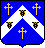  Coat of arms of
 John William Strutt,  Lord Rayleigh