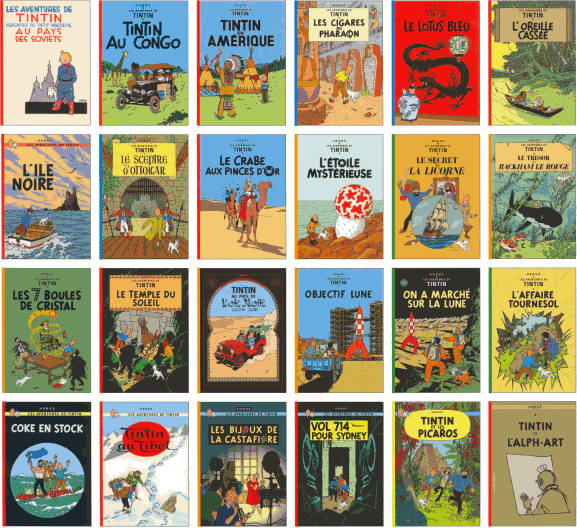 Tintin and Snowy Tintin and Snowy